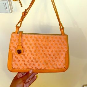 Authentic Orange Dooney & Bourke Handbag